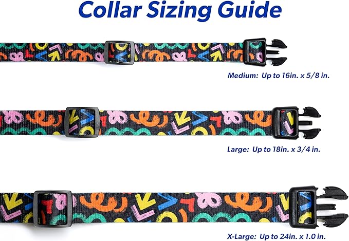 MS-5 Automatic Pet Door Collar, Genuine High Tech Pet Brand Dog Collar for Power Pet Doors - Deluxe Strap (Mac, Medium) - DC-MAC-MS5-M