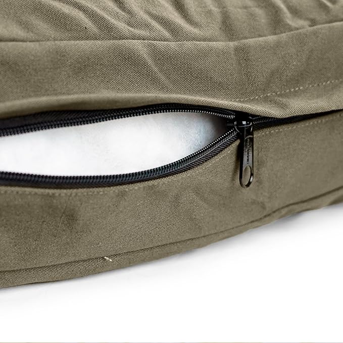 WHITEDUCK Dog Bed Cover (Olive) 35" Lx20 Wx4.3 th (M)