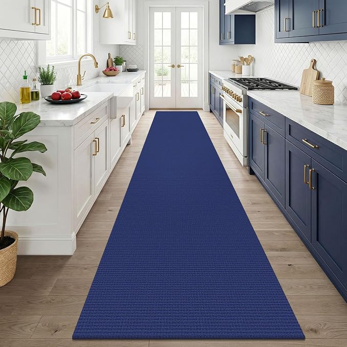 KOZYFLY 3x14 Runners Rugs for Hallway, Long Washable Runner Rug, Non Slip