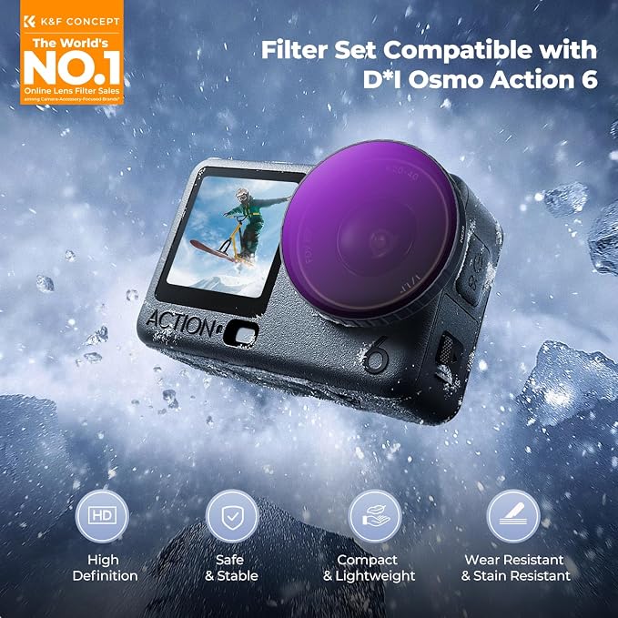 K&F CONCEPT Snap On ND Filter Kit Compatible