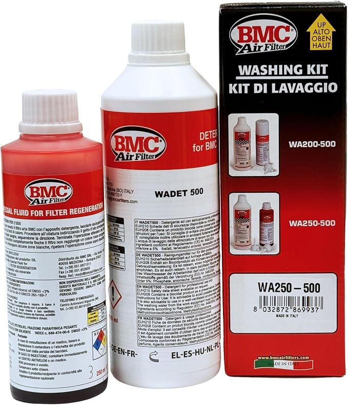 BMC Automotive Air Filter Complete Wash Kit