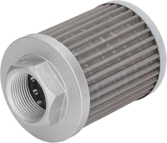 WALFRONT Hydraulic Suction Filter Stainless Steel Oil Filter 40LMin Rate