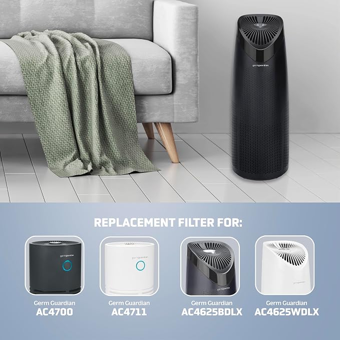 GermGuardian Filter M HEPA Pure Genuine Air Purifier Replacement Filter