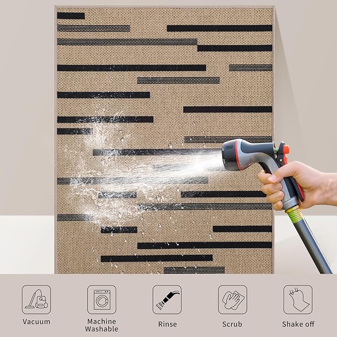 Tangsoo Modern Easy Jute 2x4 Rug