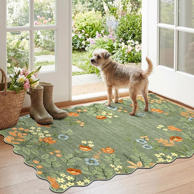 Floral Outdoor Rug
