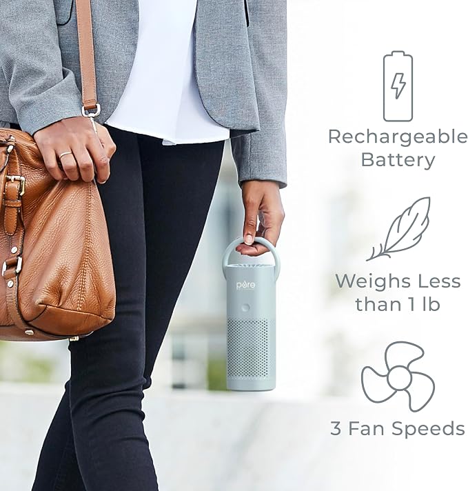 Pure Enrichment® PureZone™ Mini Portable Air Purifier