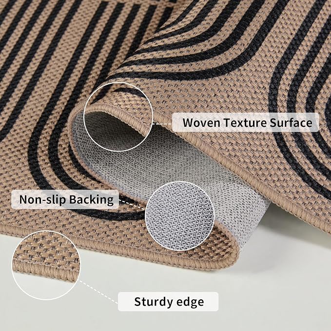 Tangsoo Easy Jute 2x6 Washable Runner Rug