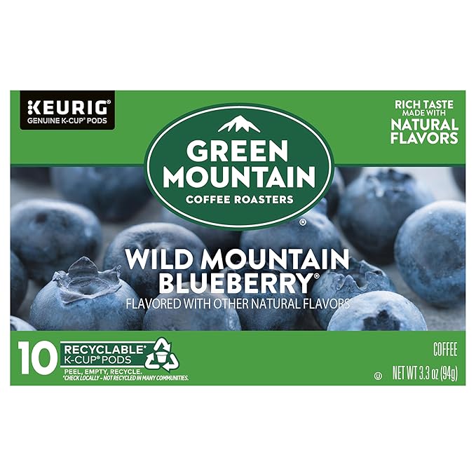 Green Mountain Coffee Roasters, Wild Mountain Blueberry Coffee, 3.3 Ounce