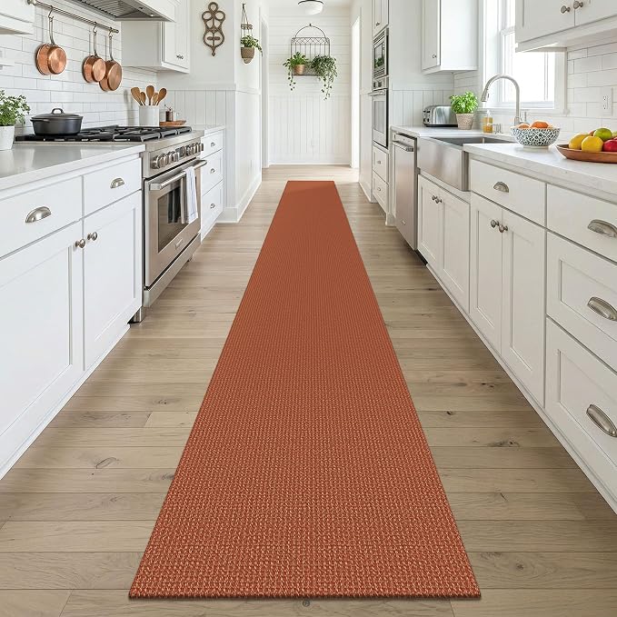 KOZYFLY Orange 2x18 Runners Rugs