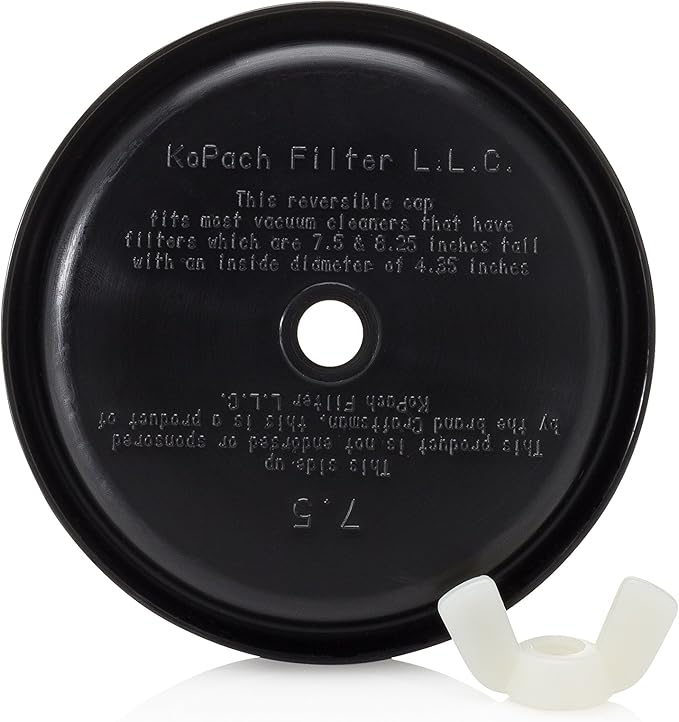 Kopach Cap & Wingnut Vacuum Part Filter Replacement