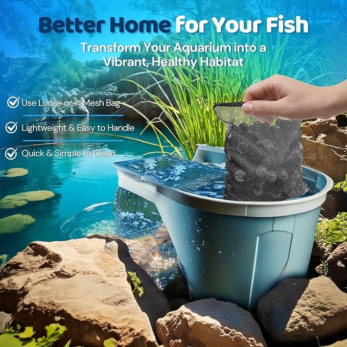 Flexzion Fish Tank Filter Media