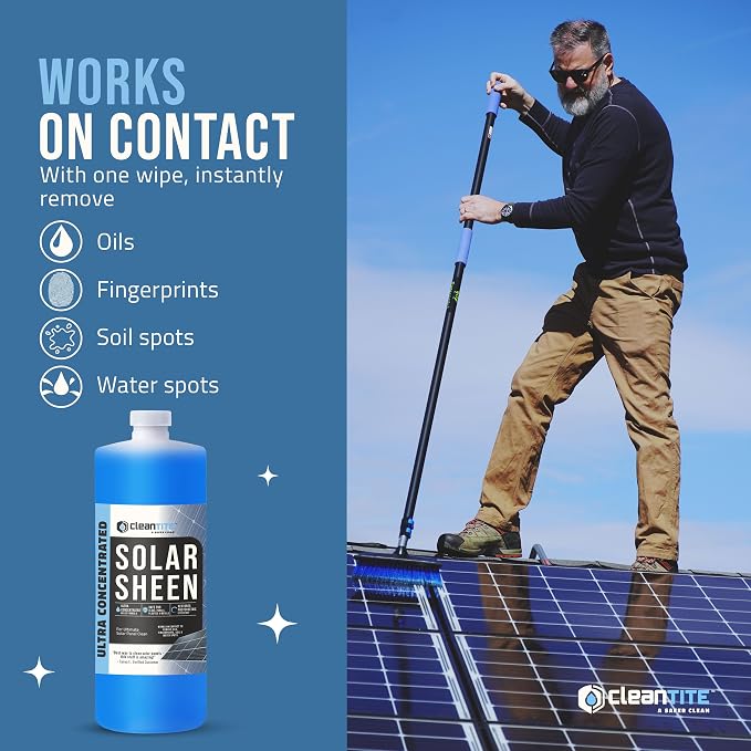 Solar Panel Cleaner Solar Sheen