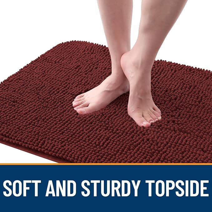 OLANLY Dog Door Mat for Muddy Paws 47x17, Absorbs Moisture and Dirt, Absorbent