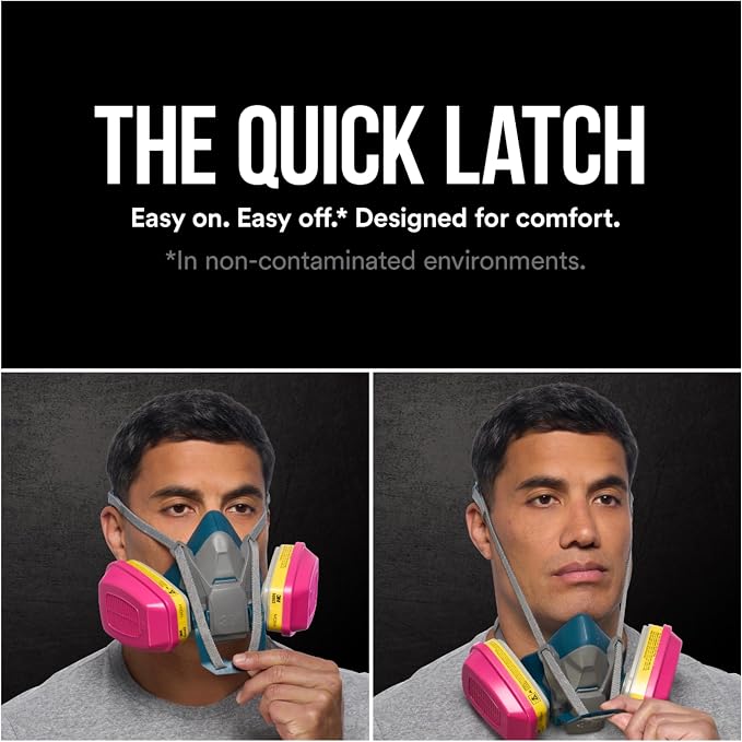 3M - 65023QLHA1-C Pro MultiPurpose Respirator
