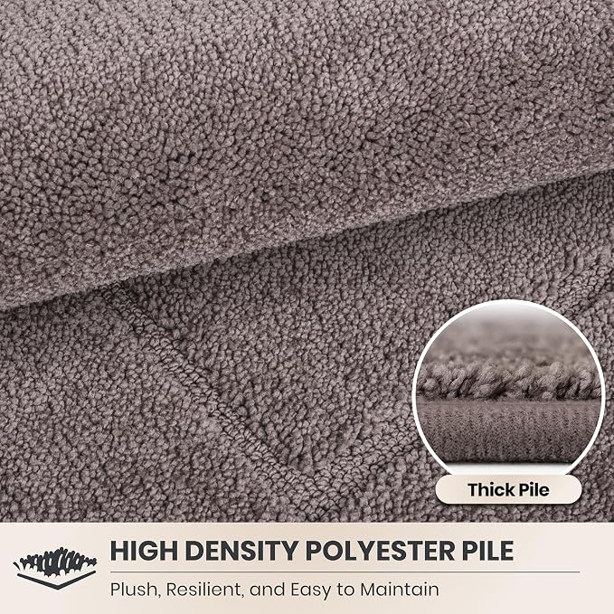 PURRUGS Dirt Trapping Door Mat 20" x 31.5", Non-Slip/Skid Machine Washable