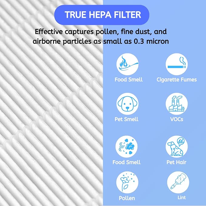 Nisipra AP03 HEPA Replacement Filter