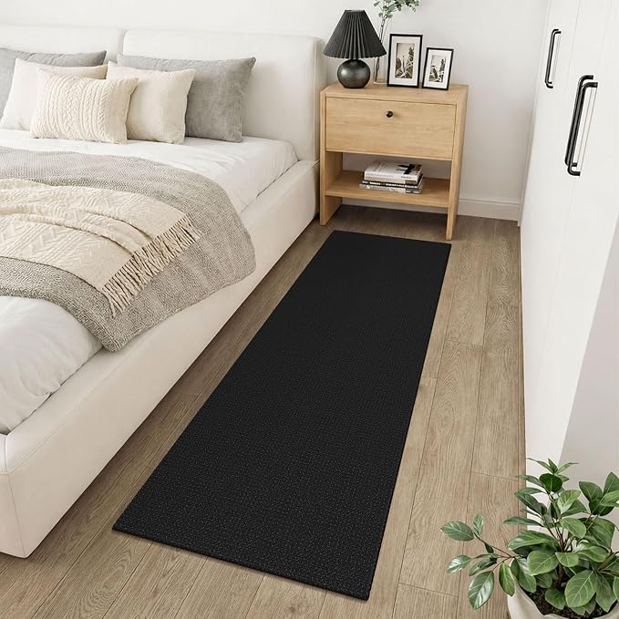 KOZYFLY Runners for Hallways 2x6 ft Washable Kitchen Runner Non Slip Rubber