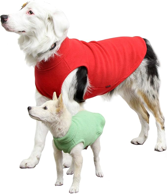 Gooby Boys X-Small Length (7 Inch) Stretch Fleece, Steel Blue, X-Small Length 7 US