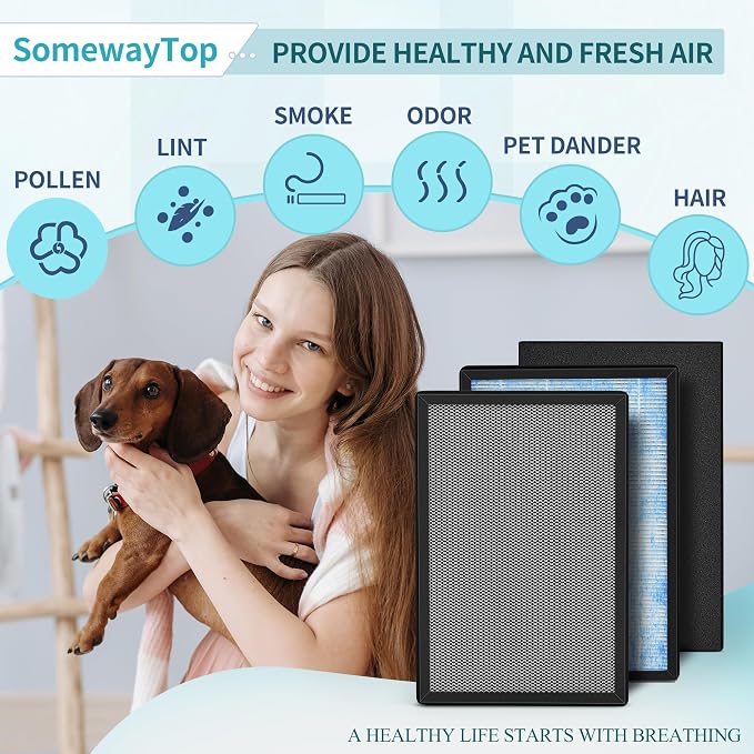 8L HEPA Replacement Filter Set Compatible