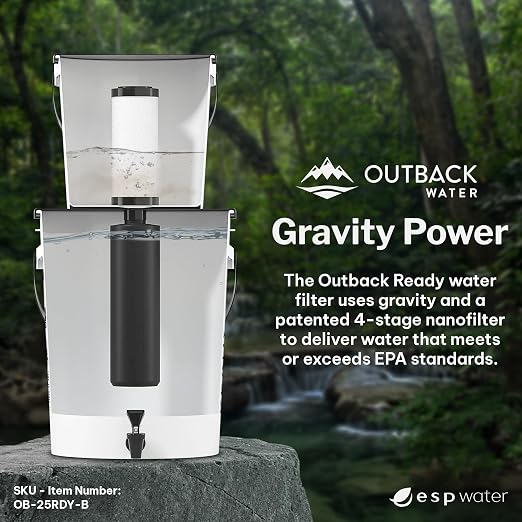 Outback Water Emergency Drinking Water Filter System