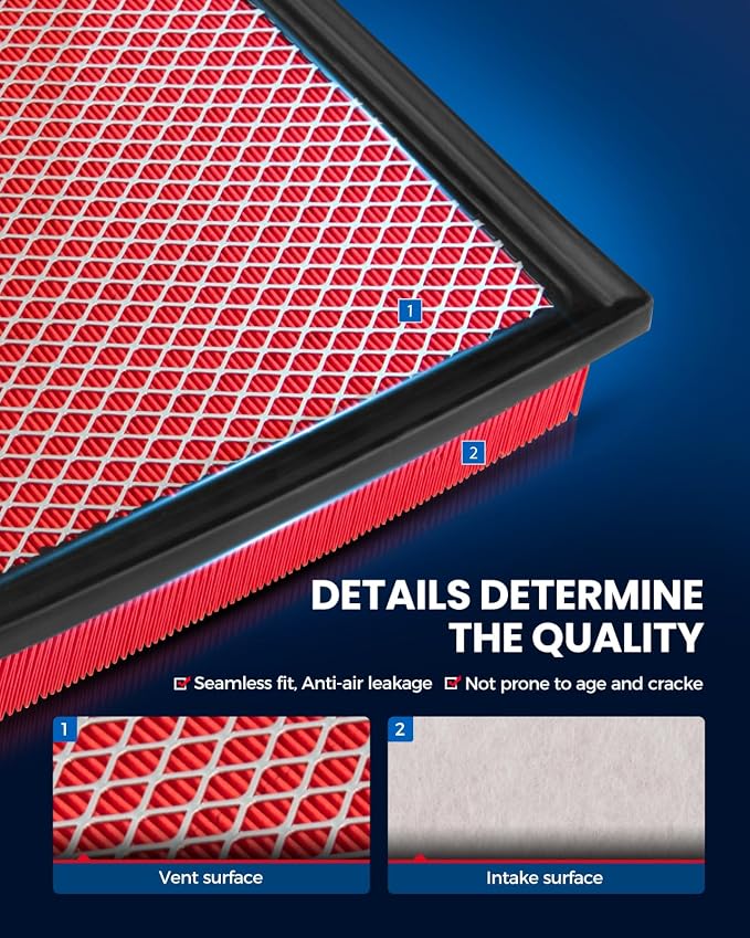 KAX Engine Air Filter CA11895 Compatible