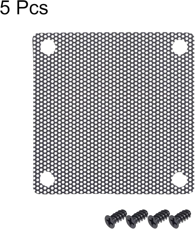 uxcell PC Dust Fan Screen with Screws