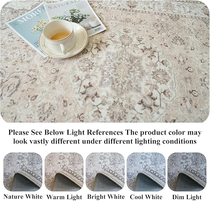 Washable 2x3 Entryway Area Rug