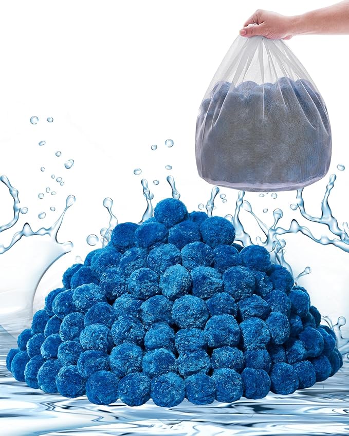 VEVOR Pool Filter Balls for Sand Filter, 4 lbs, Filter Balls Replace Pool