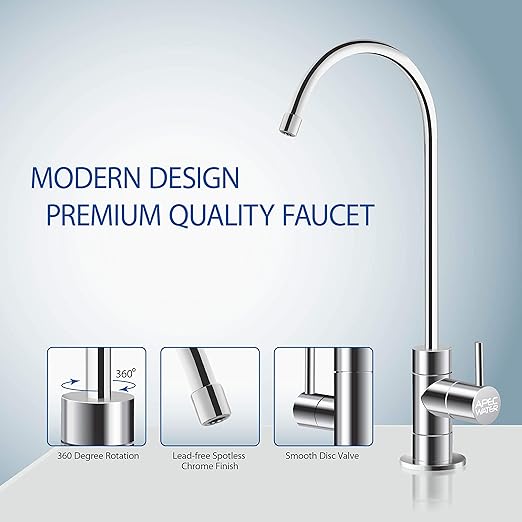 APEC Water Systems WFS-1000 Super Capacity Premium Quality 3 Stage Under-Sink