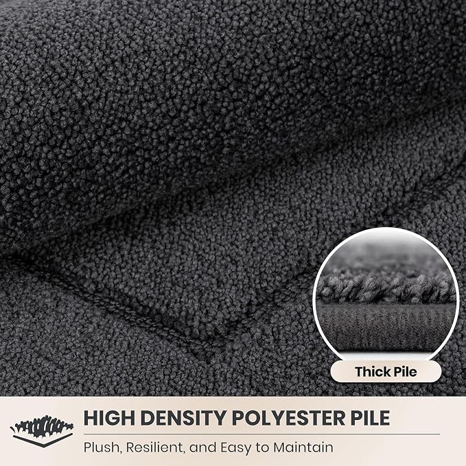PURRUGS Dirt Trapping Door Mat 24" x 59", Non-Slip/Skid Machine Washable