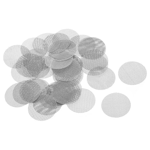 MECCANIXITY Pipe Screen Stainless Steel Screens, 1 Inch Diameter