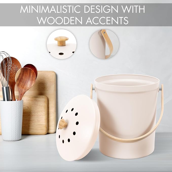 Beautiful Kitchen Compost Bin