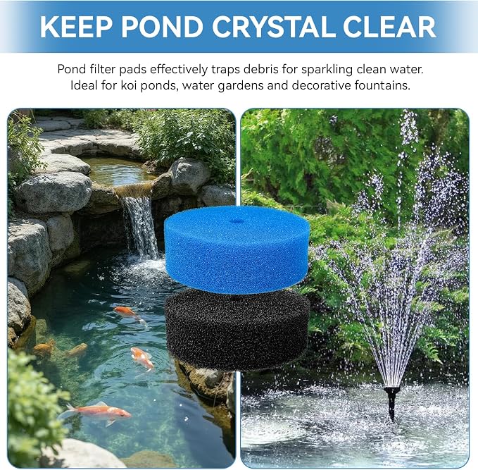 Pond Filter Replacement Pads for FP900 & FP1250UV Pressurized Pond Filter