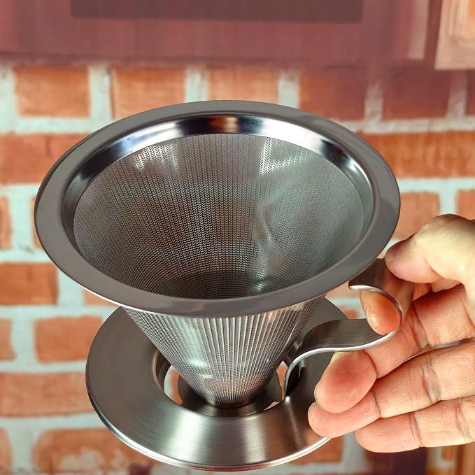 316 Stainless Steel Pour Over Coffee Dripper