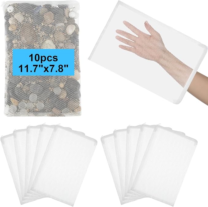 Abbylike 10pcs Large Filter Media Bags