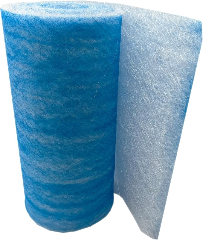 Paint Booth Exhaust Fiberglass Filter Roll