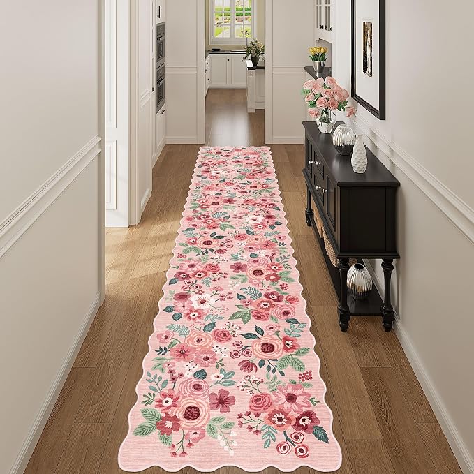DUKINO Washable 2.6x12 Runner Rug