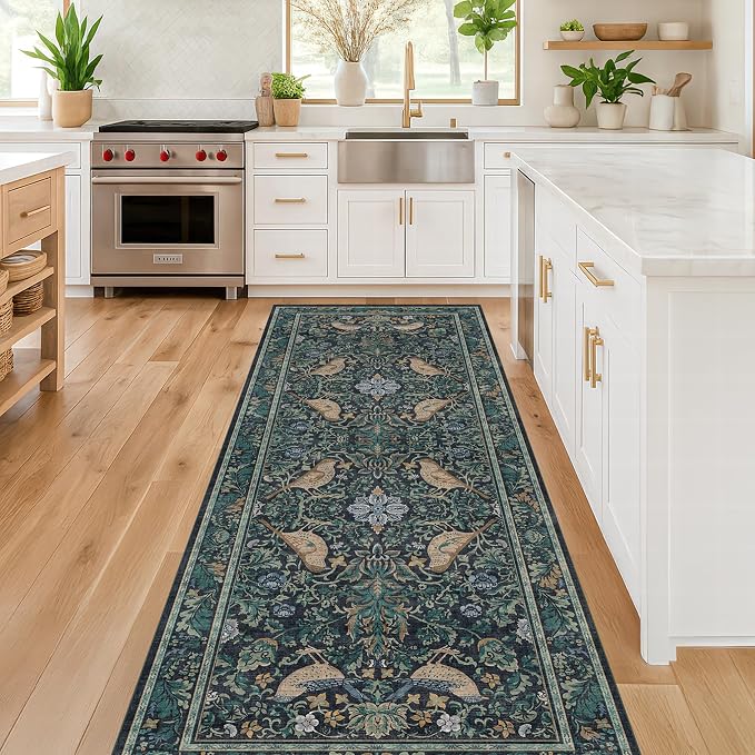 Hazo Haus Boho Vintage 2'6"x8' 8ft Hallyway Long Runner Rug