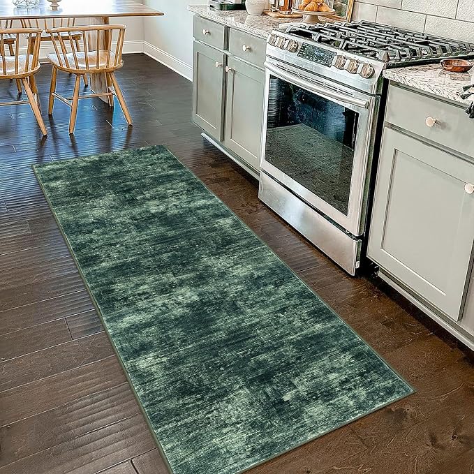 IOHOUZE Abstract Runner Rug 2x7 Ft Washable Runners