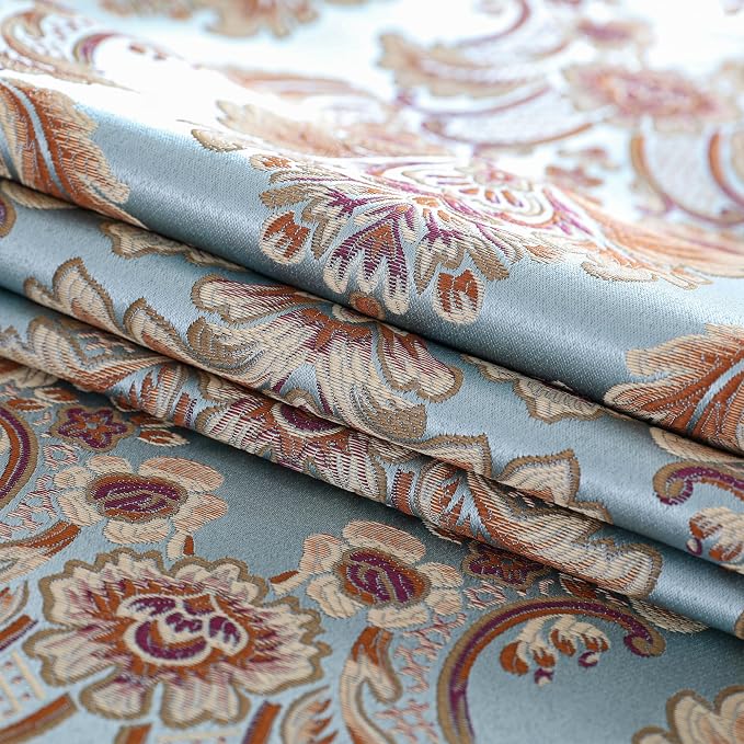 Luxury Vintage Table Runner Embroidery Jacquard Fabric