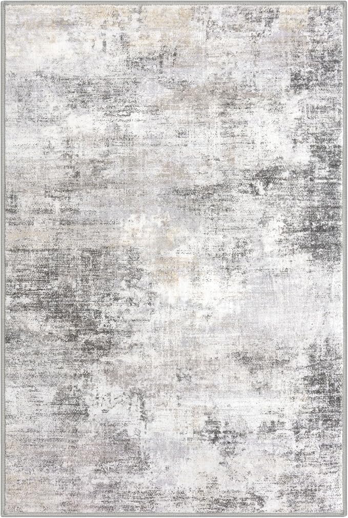 IOHOUZE Abstract Area Rugs 9x12 Ft Washable Large Rugs