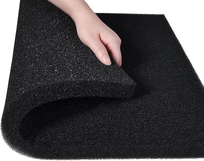 Hipanda 2 Pack Aquarium Bio Filter Sponge Pad 20"x20"x1", Bio Filter Media Foam