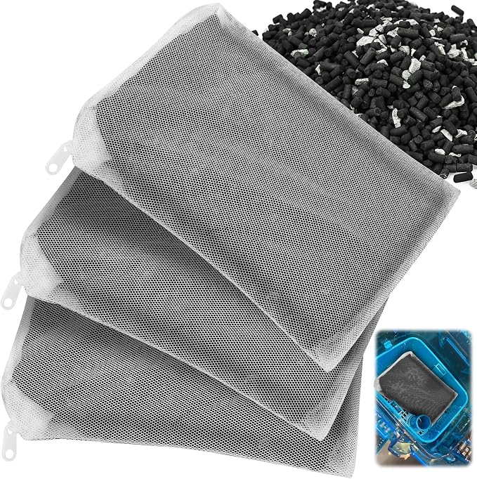 3 Pack 8 Oz Pro-C Mixed Aquarium Canister Filter Media Bag