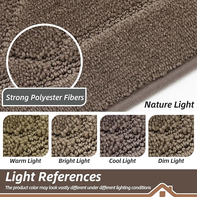 BEQHAUSE Dirt Trapper Door Mat 32" x 72", Doormat Non-Slip Entryway Rugs