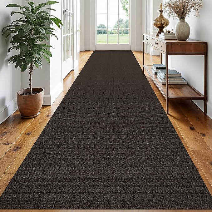 EARTHALL Extra Long Runner Rug 3x18 Ft Washable Runners