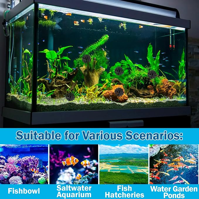 HQRP 100 pcs Bio Balls Filter Media 1.5 Inch