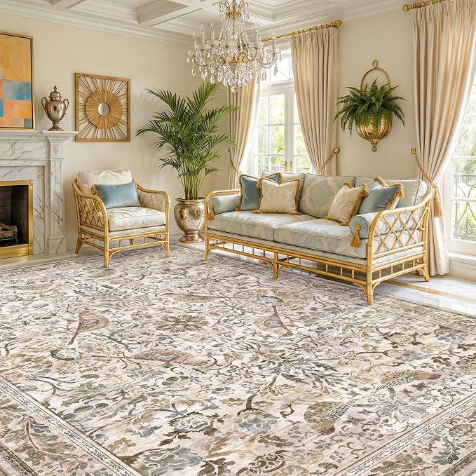Vintage 8x12 Area Rugs for Living Room