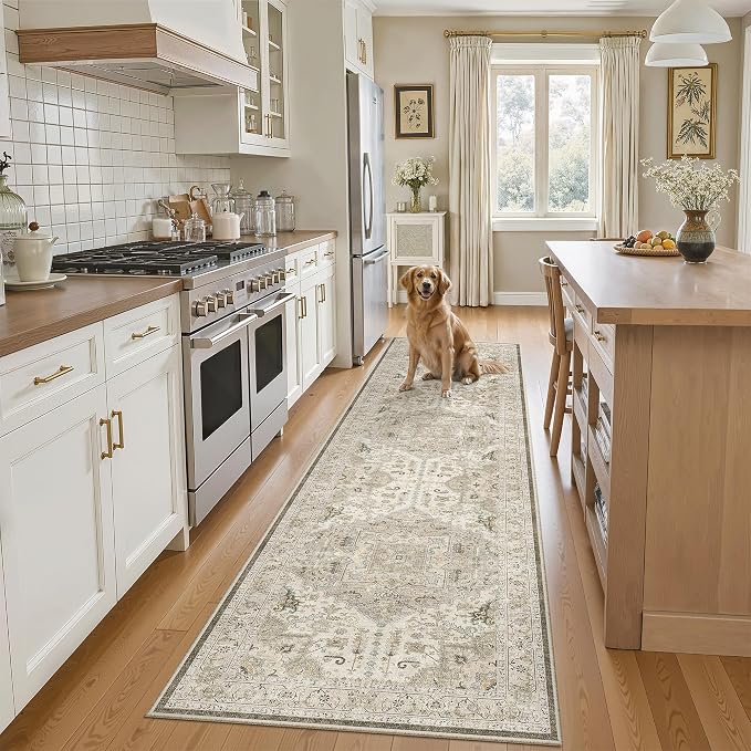 Madane Washable Runner Rug