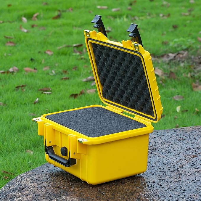 MEIJIA Portable All Weather IP67 Waterproof Camera Case, hard case
