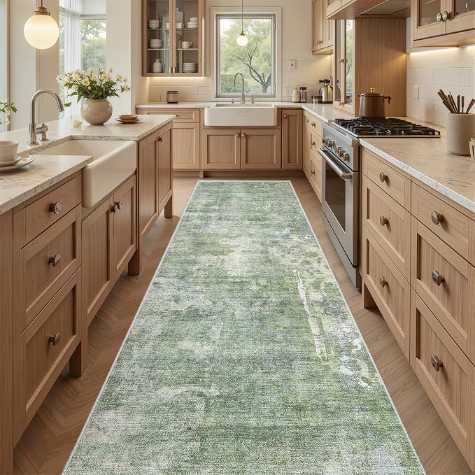 Soalmost Washable Runner Rug